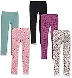 Amazon Essentials Babies, Toddlers, and Girls' Leggings, Multipacks | Amazon (US)
