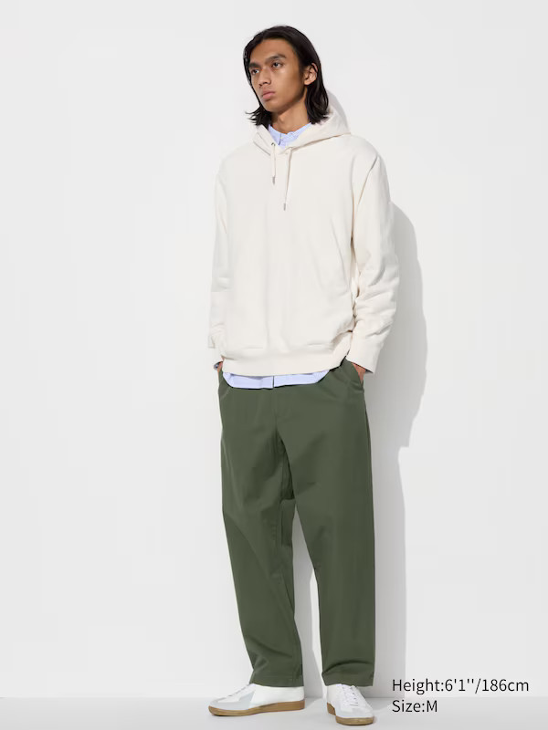 Cotton Relaxed Ankle Pants | UNIQLO (US)