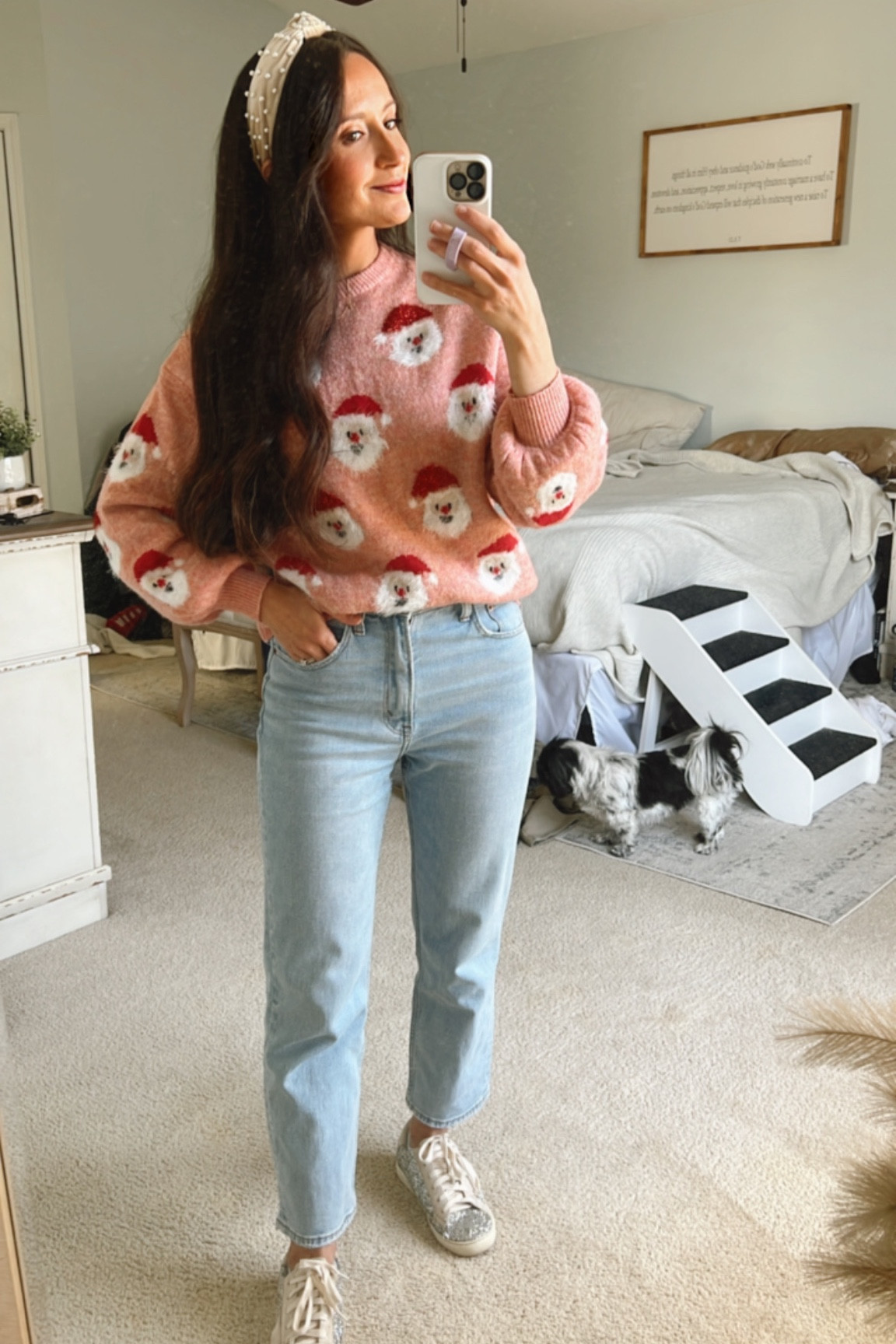 Holiday outfit
Office holiday outfit
Christmas outfit
Tacky sweater 
Casual Christmas outfit 

#LTKHoliday #LTKfindsunder50 #LTKSeasonal