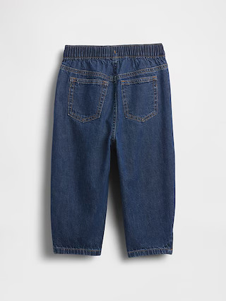 Baby & Toddler Pull-On Barrel Jeans | Gap (US)