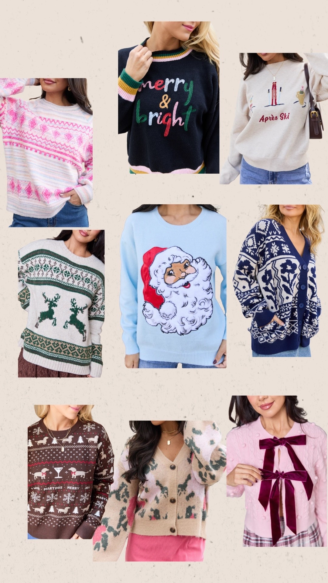 Some of my favorite winter sweater prints and they are B1G1! @pinklily

#LTKGiftGuide #LTKCyberWeek #LTKHoliday