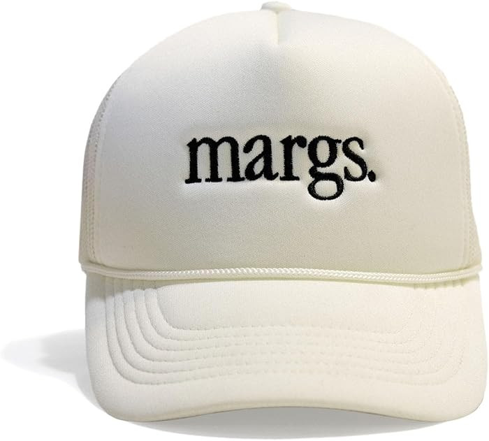 Margs. Trucker Hat - Bone (High-end Foam, Specialty Mesh, Custom Fit) | Amazon (US)