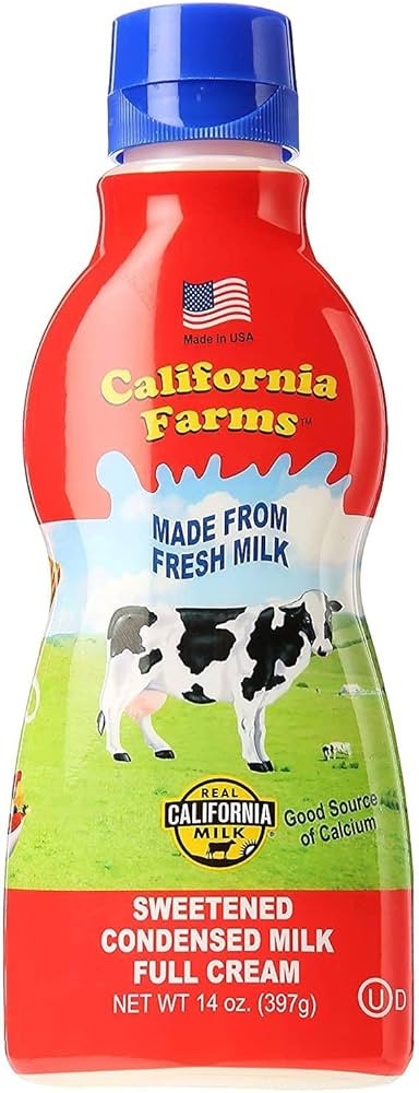 California Farms Sweetened Condensed Milk Full Cream, 14 Oz, Single | Amazon (US)