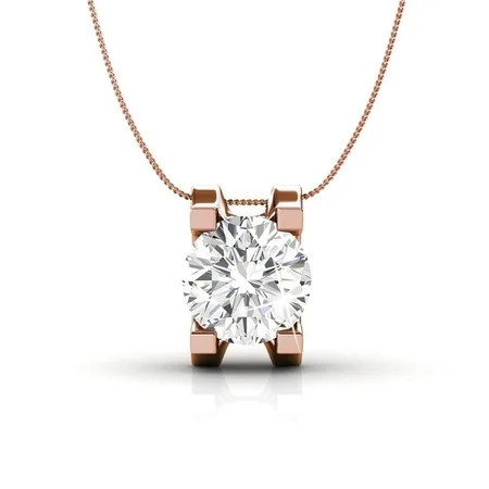 Cate & Chloe Clara 18k Rose Gold Plated Pendant Necklace with Swarovski Crystal Gift for Women | Walmart (US)