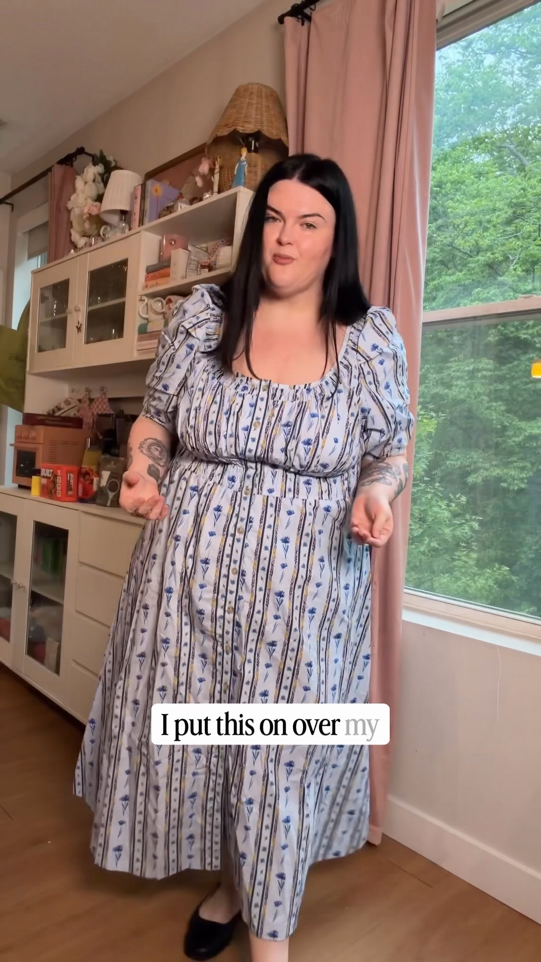 Plus size fashion. Plus size ootd. Spring dress. Size 2X. Anthropologie finds.

#LTKPlusSize #LTKWedding