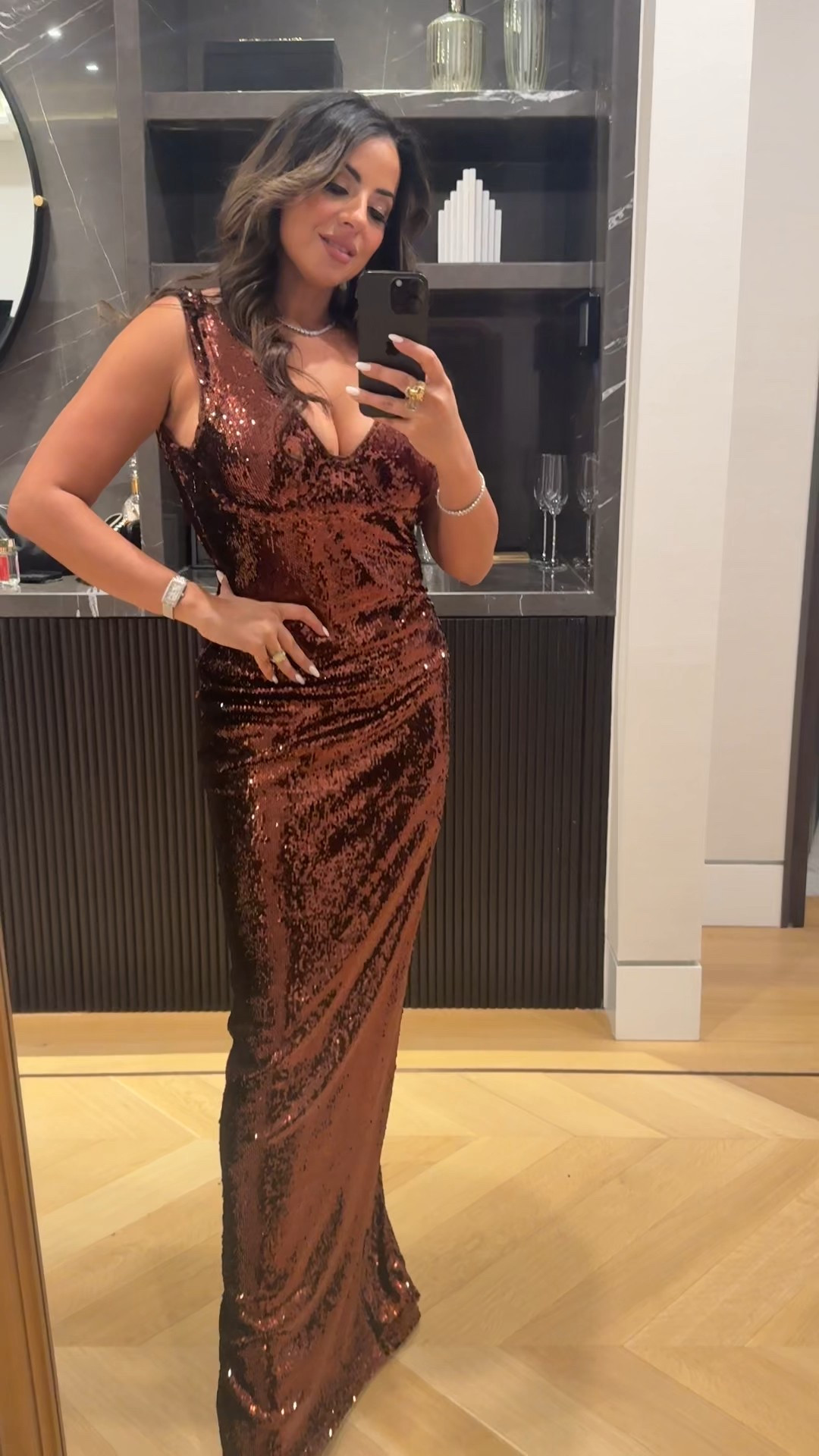 wedding guest dress that made me feel expensive 🤎

#LTKWedding