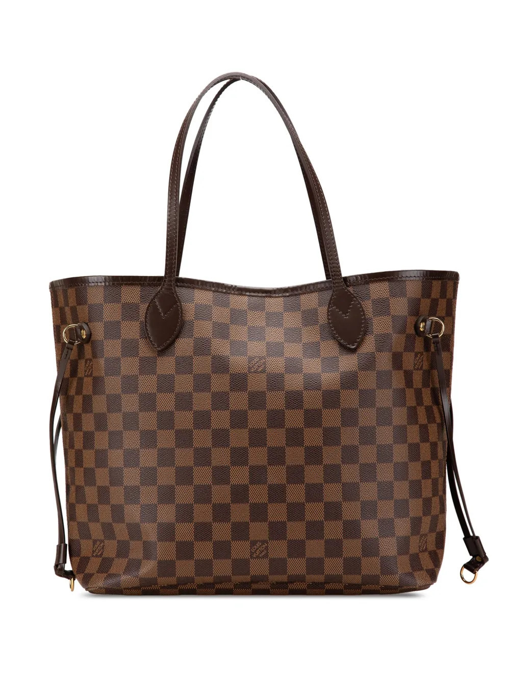 Louis Vuitton Pre-Owned 2011 Damier Ebene Neverfull MM tote bag - Brown | Farfetch Global