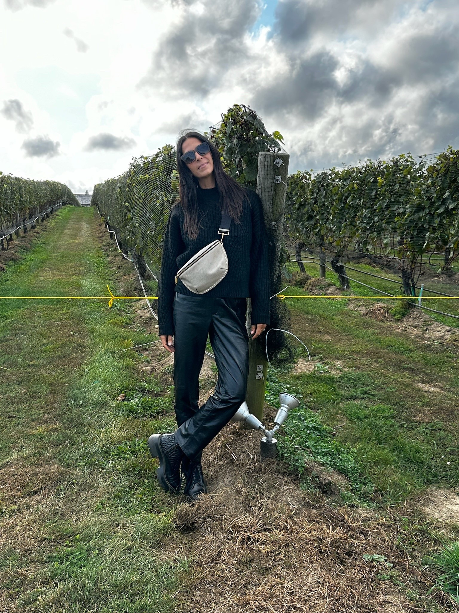 From a day at the vineyard last fall. 🖤

#LTKSeasonal #LTKShoeCrush #LTKItBag
