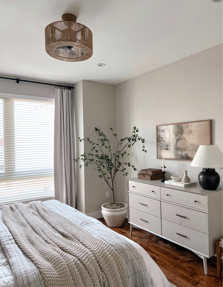 I gave our Primary Bedroom a mini makeover and the blank walls are now adorned with a limewash accent wall and carefully curated decor, creating a peaceful and calming ambiance that’s perfect for restful nights and refreshing mornings. 

It’s the ultimate haven for unwinding after a long day and waking up to a new day rejuvenated. 

#LTKhome #LTKFind