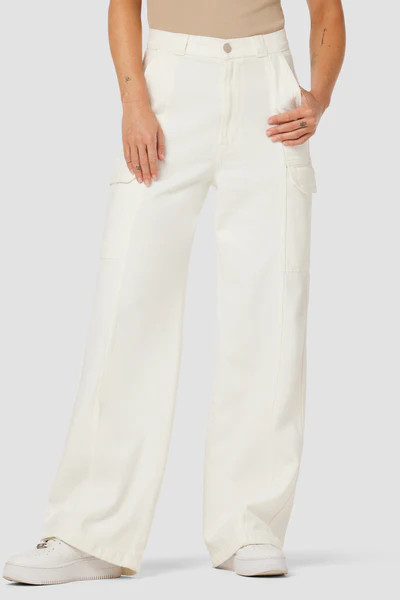 High-Rise Wide Leg Cargo | Hudson Jeans