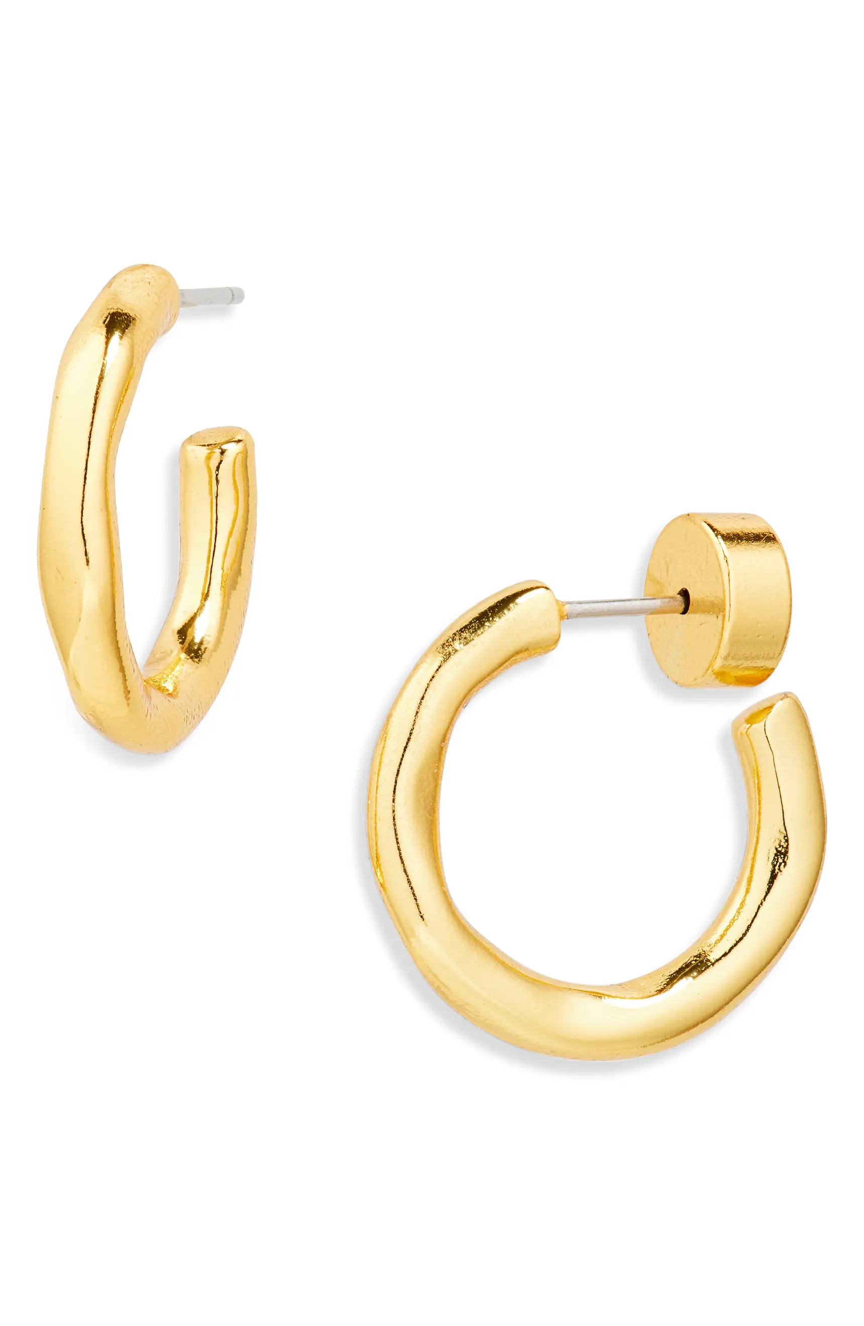 Nordstrom Demi Fine Molten Hoop Earrings | Nordstrom | Nordstrom