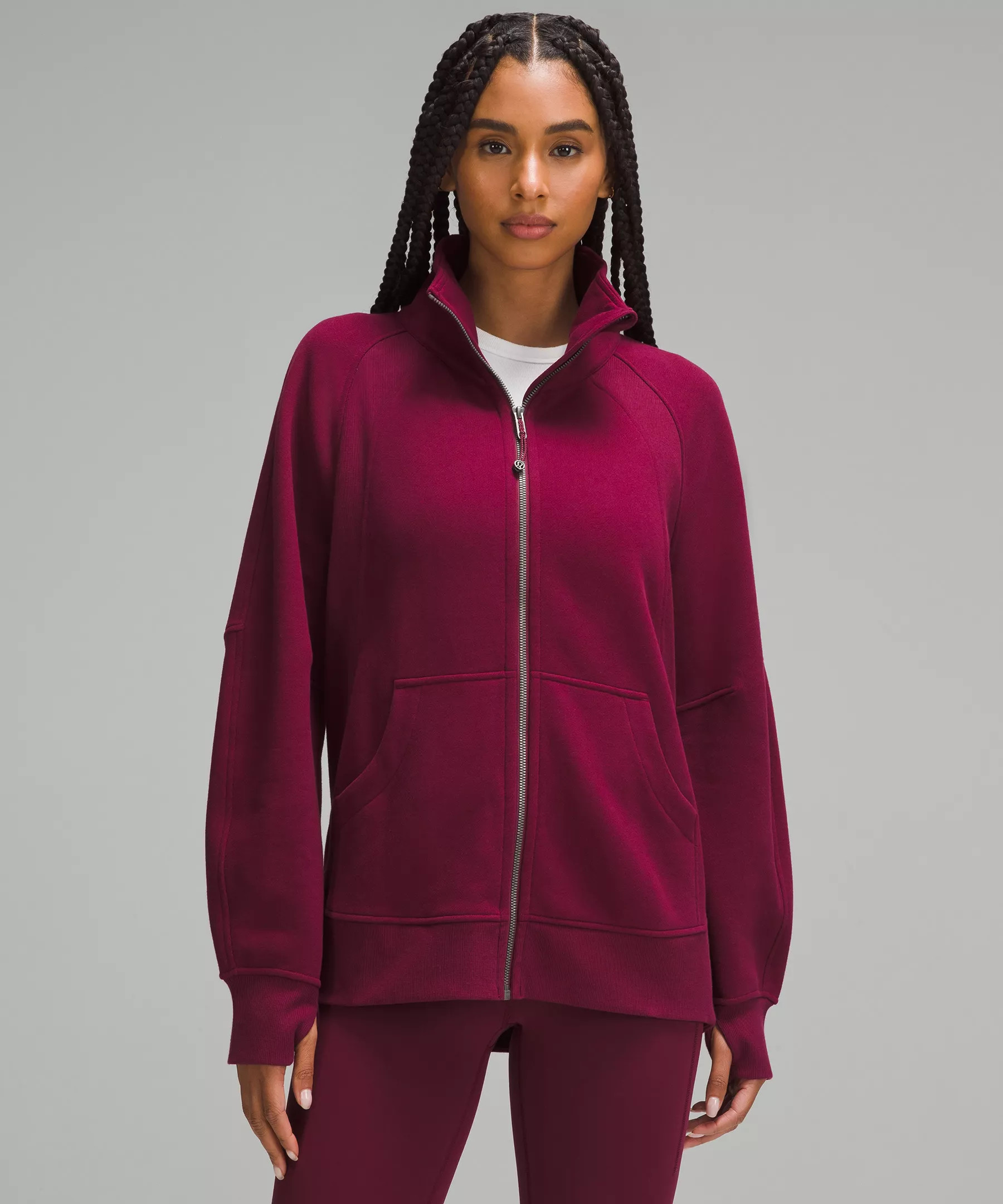 Scuba Oversized Funnel-Neck Full Zip | Lululemon (US)