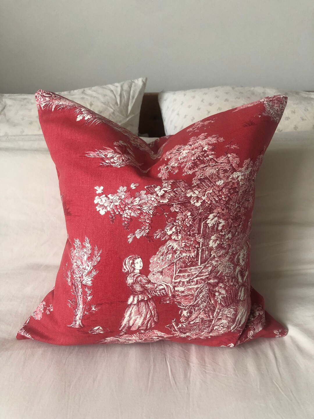 French Country Pillow Cover Farmhouse Pillow Covers French - Etsy | Etsy (US)