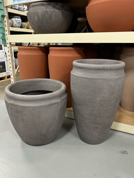 Bought the shorter planter pot today for the backyard! It’s actually huge and lightweight. I already own the tall ones on the front porch. At Home sells the best heavy plastic pots! 

#LTKSeasonal #LTKhome