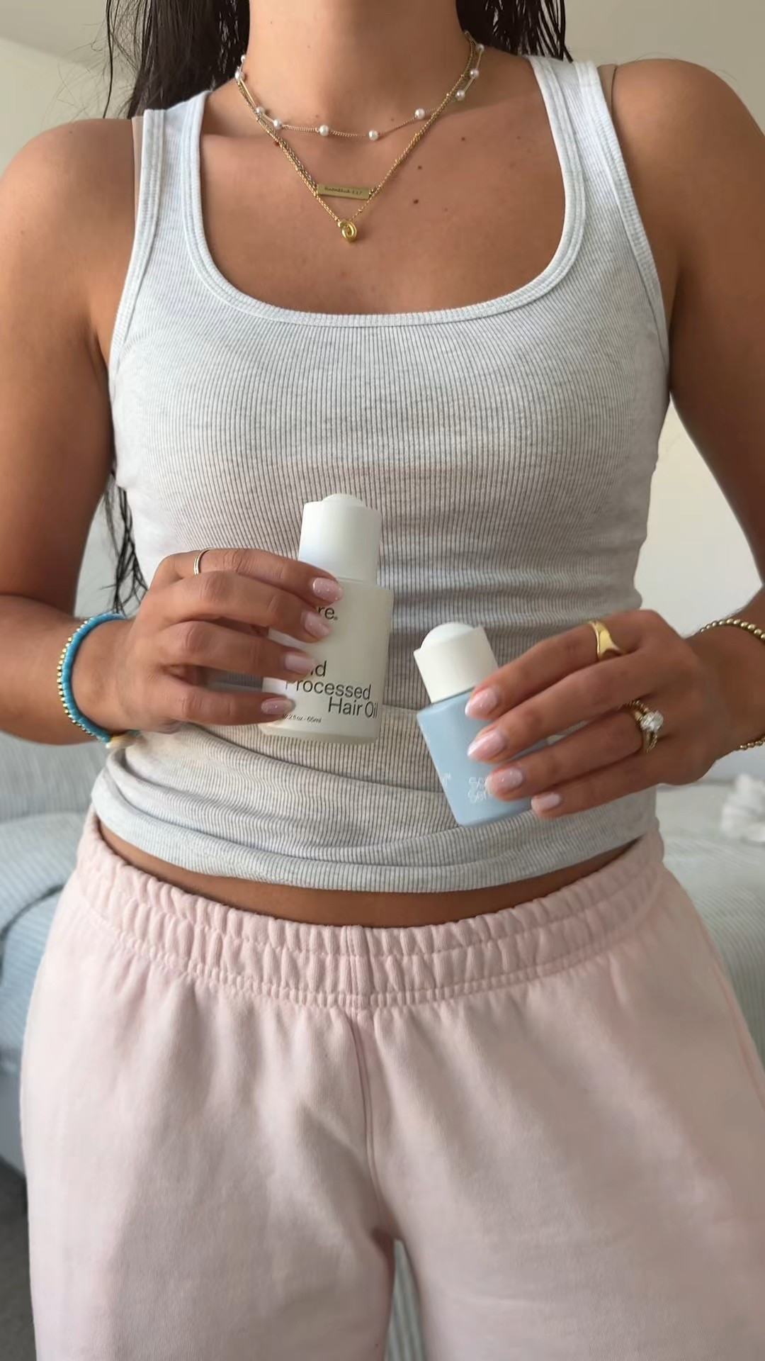 my post shower hair routine 💗✨
so good for scalp health and heat protection 

#LTKdayinmylife #LTKBeauty #LTKgrwm