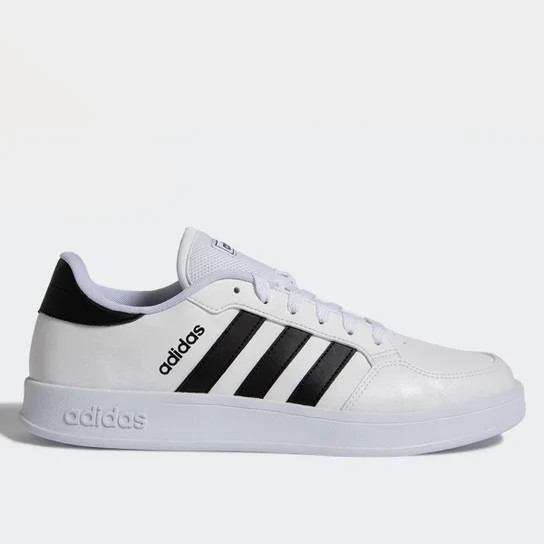 Tênis Adidas Breaknet Masculino - Branco+Preto | Netshoes (BR)
