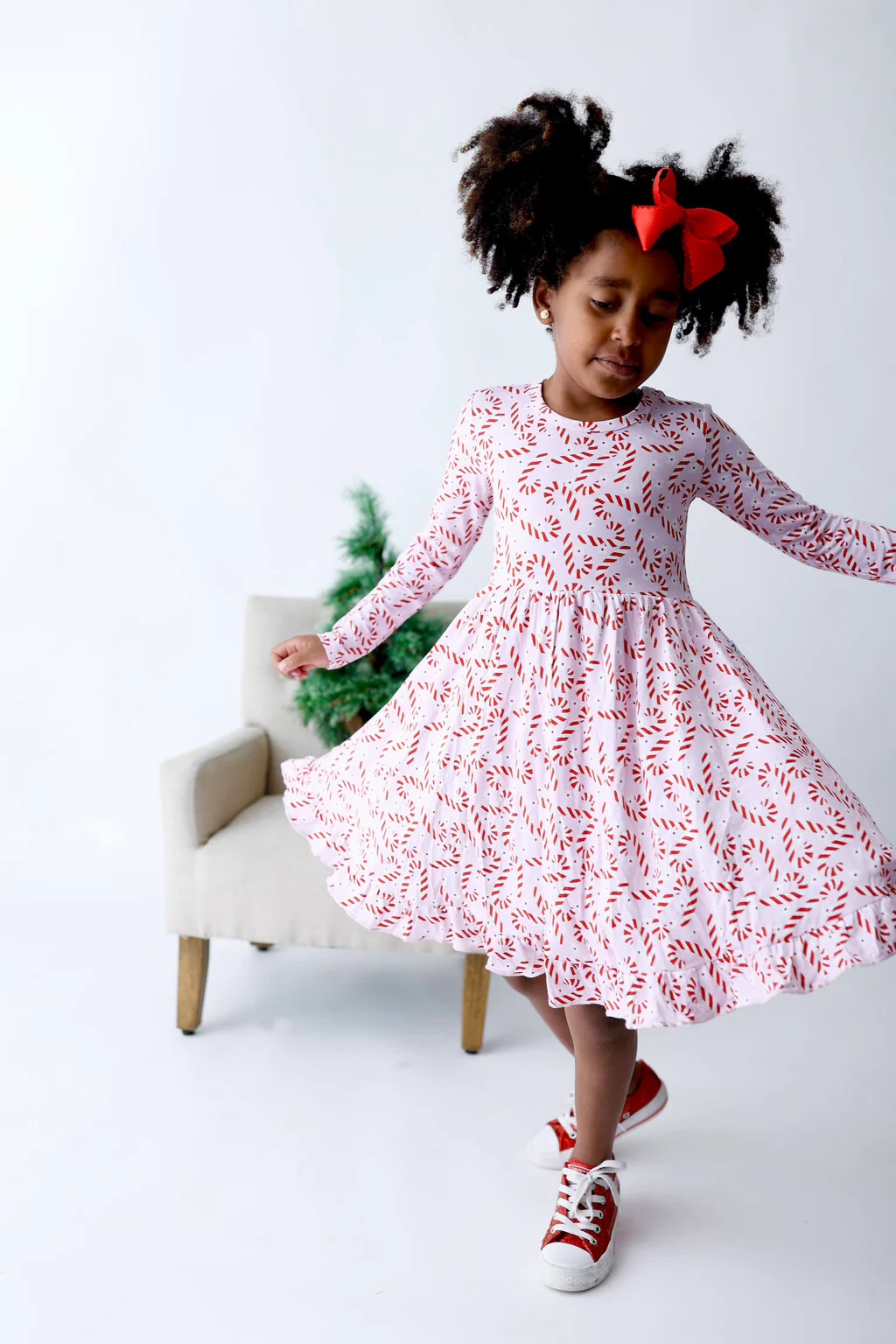 CANDY CANE LANEZzz DREAM RUFFLE DRESS | Dream Big Little Co.