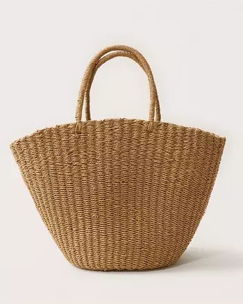 Straw Tote | Abercrombie & Fitch (US)