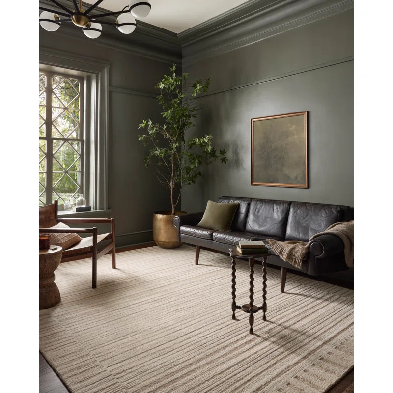 Magnolia Home by Joanna Gaines x Loloi Rae Natural / Oatmeal Area Rug | Wayfair North America