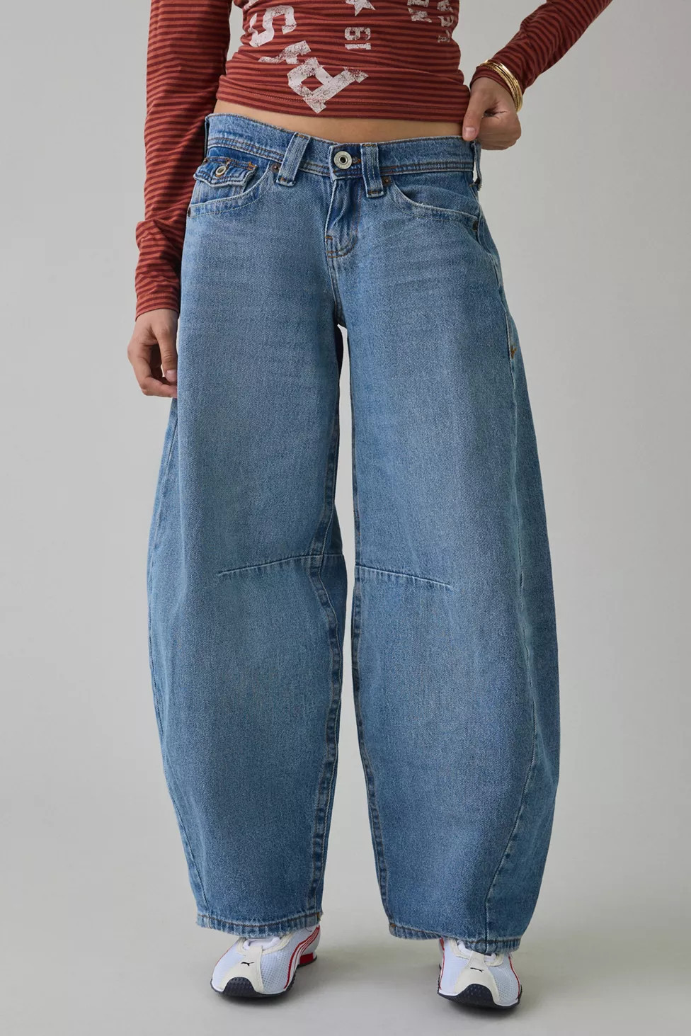 BDG Kayla Cocoon Low-Rise Jeans | Urban Outfitters (US and RoW)