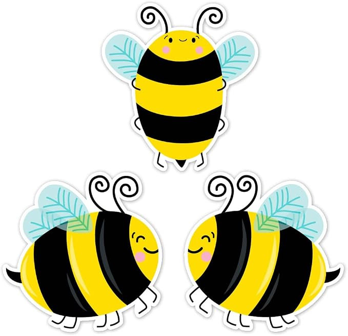 CTP Bees 6" Cut-Outs Learning Décor Accents for Classroom (Creative Teaching Press 10625) | Amazon (US)