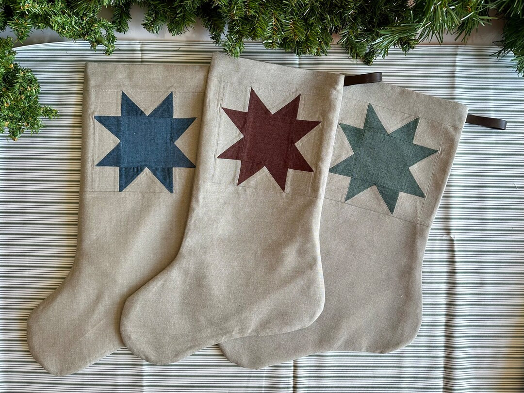 Minimalist Christmas Stocking - Etsy | Etsy (US)