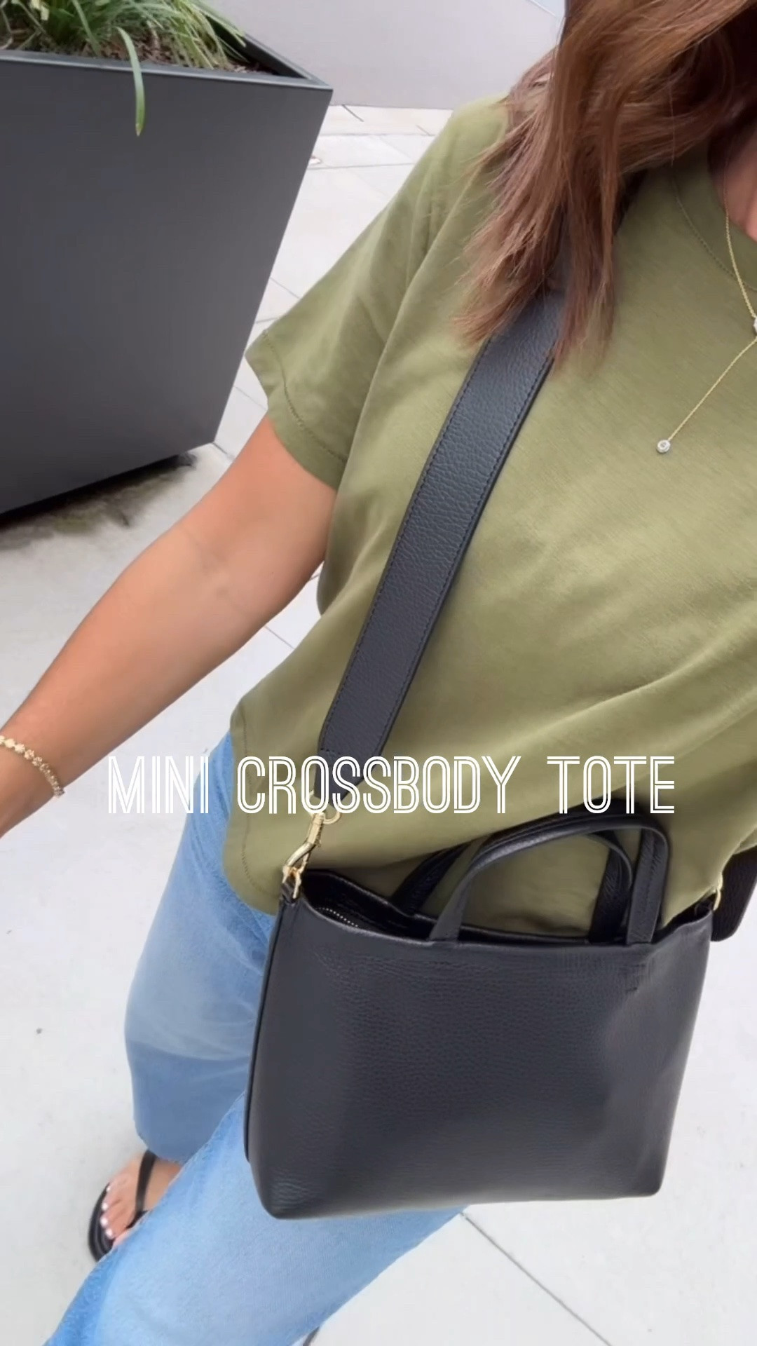 Mini zipper tote with top handles and crossbody strap. 6 colors.

#LTKmomlife #LTKSeasonal #LTKOver40