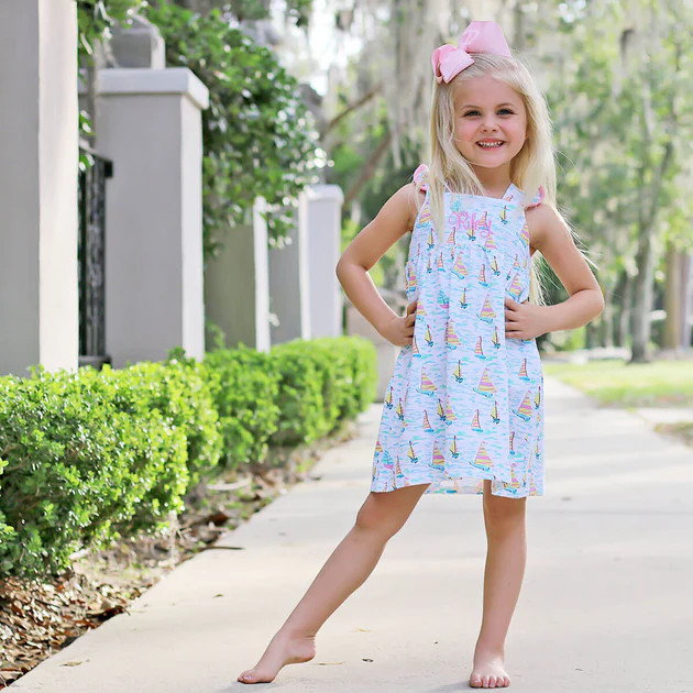 Kauai Sailboat Mia Dress | Classic Whimsy