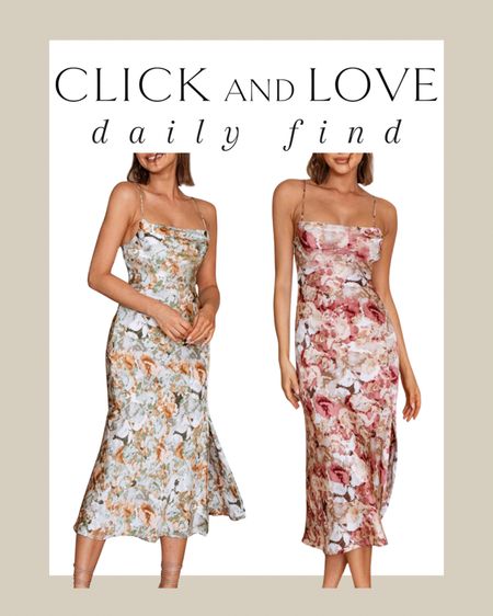 Daily find! This beautiful floral dress in’s under $30. 6 colors to choose from ✨

Floral dress, satin dress, dress, Womens fashion, fashion, fashion finds, outfit, outfit inspiration, clothing, winter fashion, summer fashion, spring fashion, wardrobe, fashion accessories, Amazon, Amazon fashion, Amazon must haves, Amazon finds, amazon favorites, Amazon essentials #amazon #amazonfashion

#LTKmidsize #LTKfindsunder50 #LTKstyletip