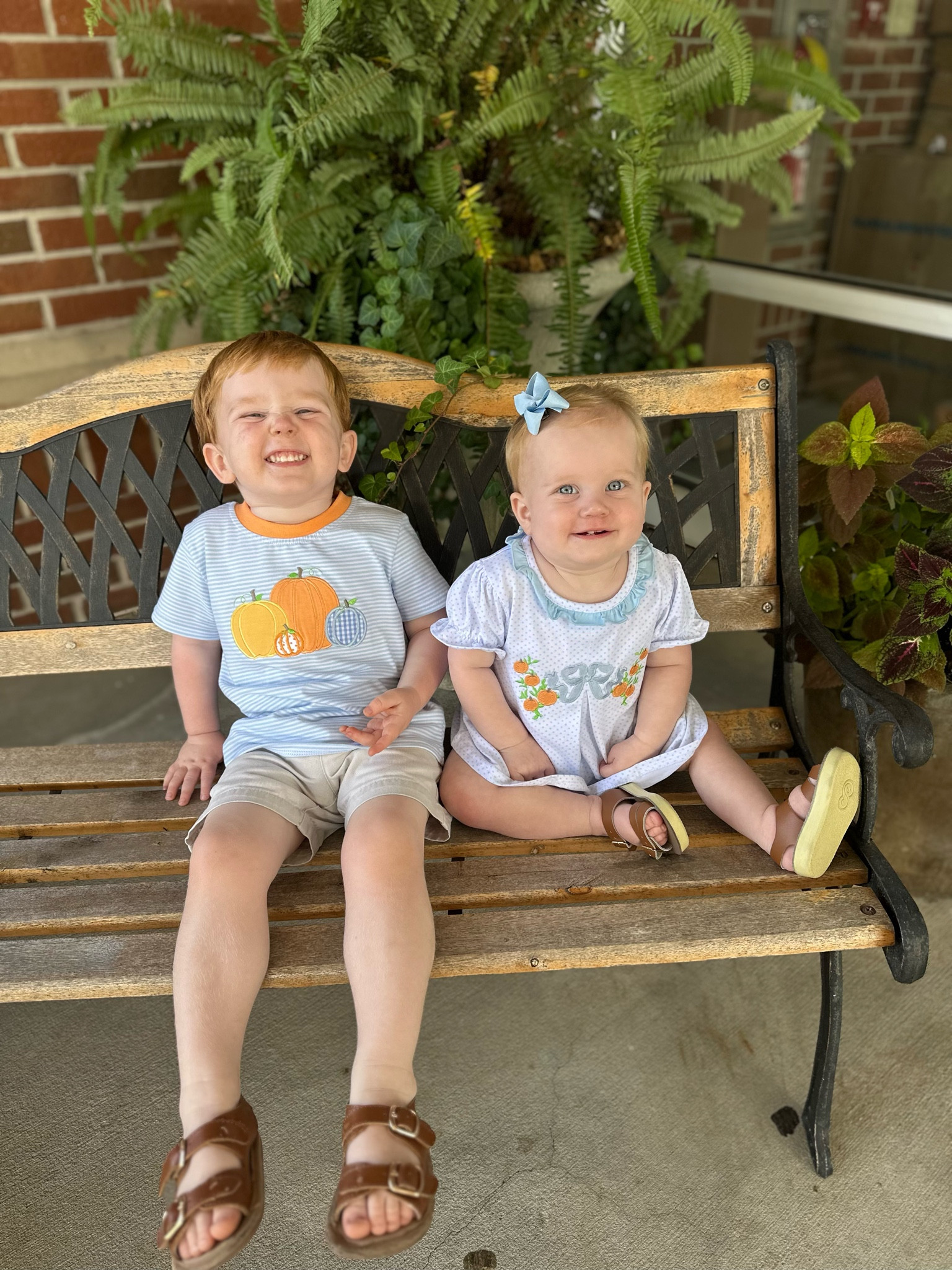 Matchy matchy 🧡

#LTKFamily #LTKKids #LTKBaby