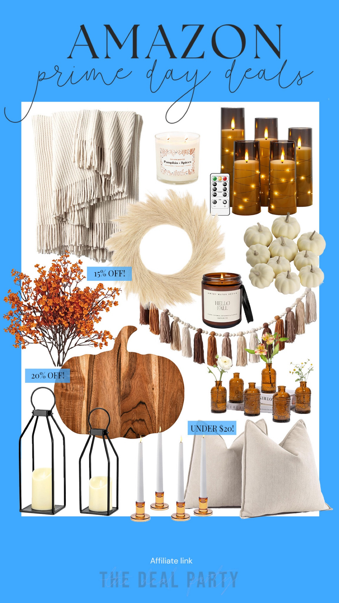 Amazon prime day deals | prime day fall decor | Amazon deals | Amazon fall decor 

#LTKHome #LTKSaleAlert #LTKSeasonal