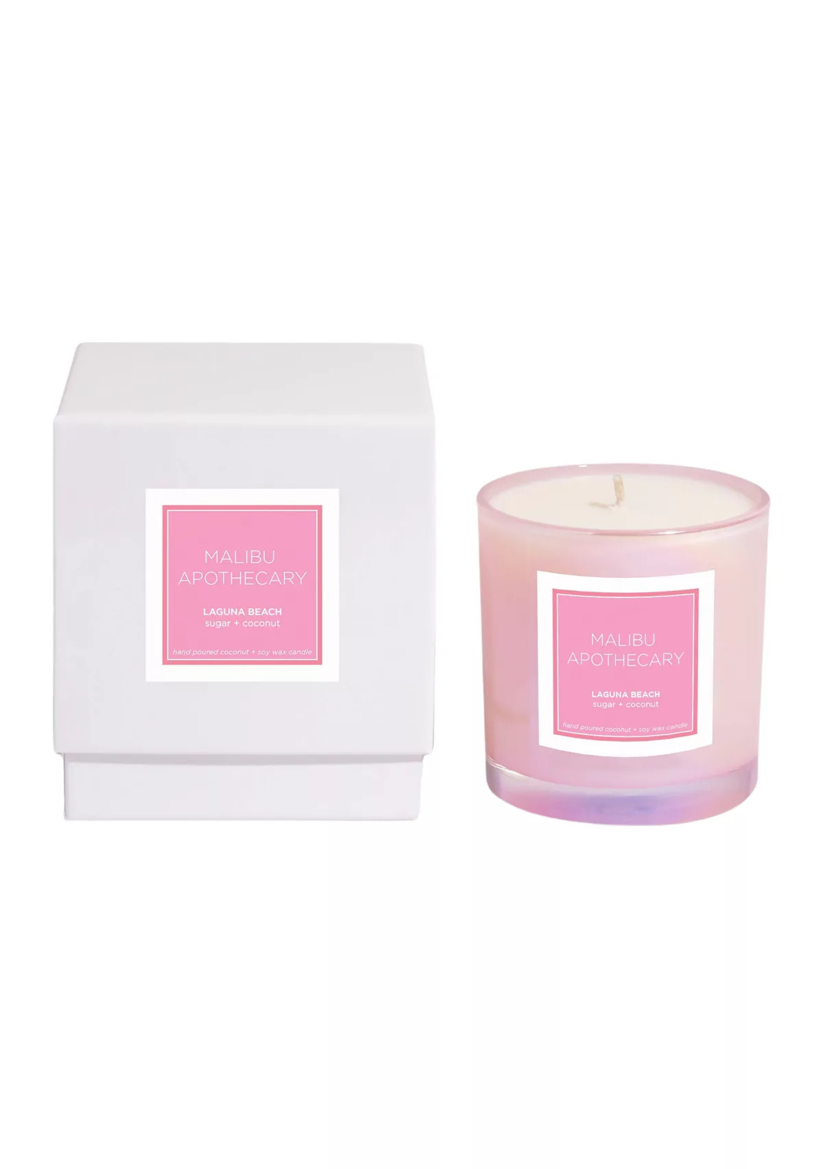 Laguna Beach | Iridescent Pink Candle | Belk