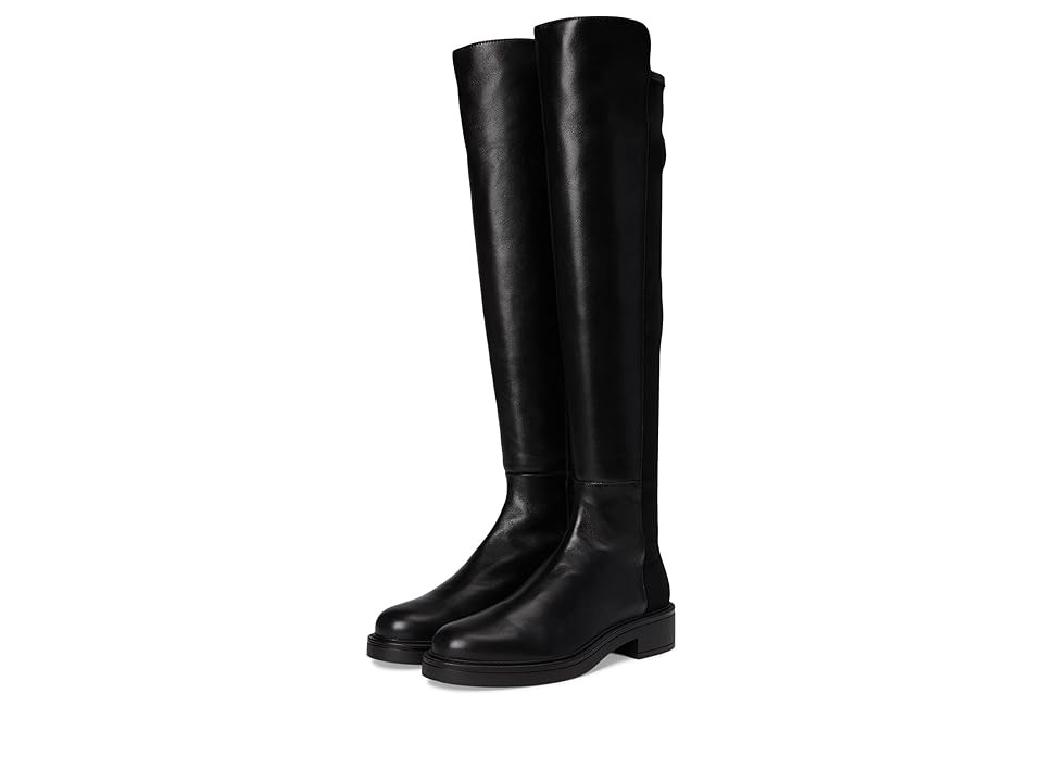 Stuart Weitzman 5050 Celia Boots Women's Boots Black : 11 M, Leather | Zappos