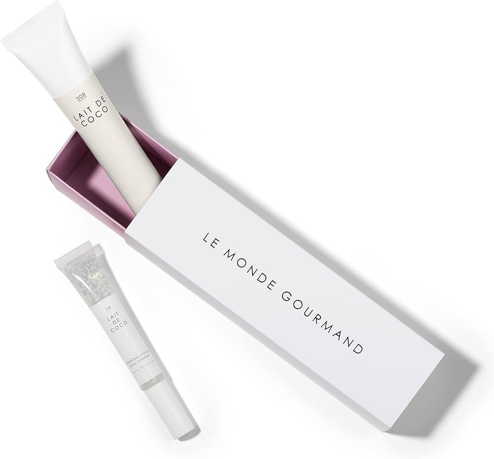 Le Monde Gourmand Lait de Coco Hand Cream and Le Gloss Set - Fresh, Creamy, Clean with Vanilla an... | Amazon (US)