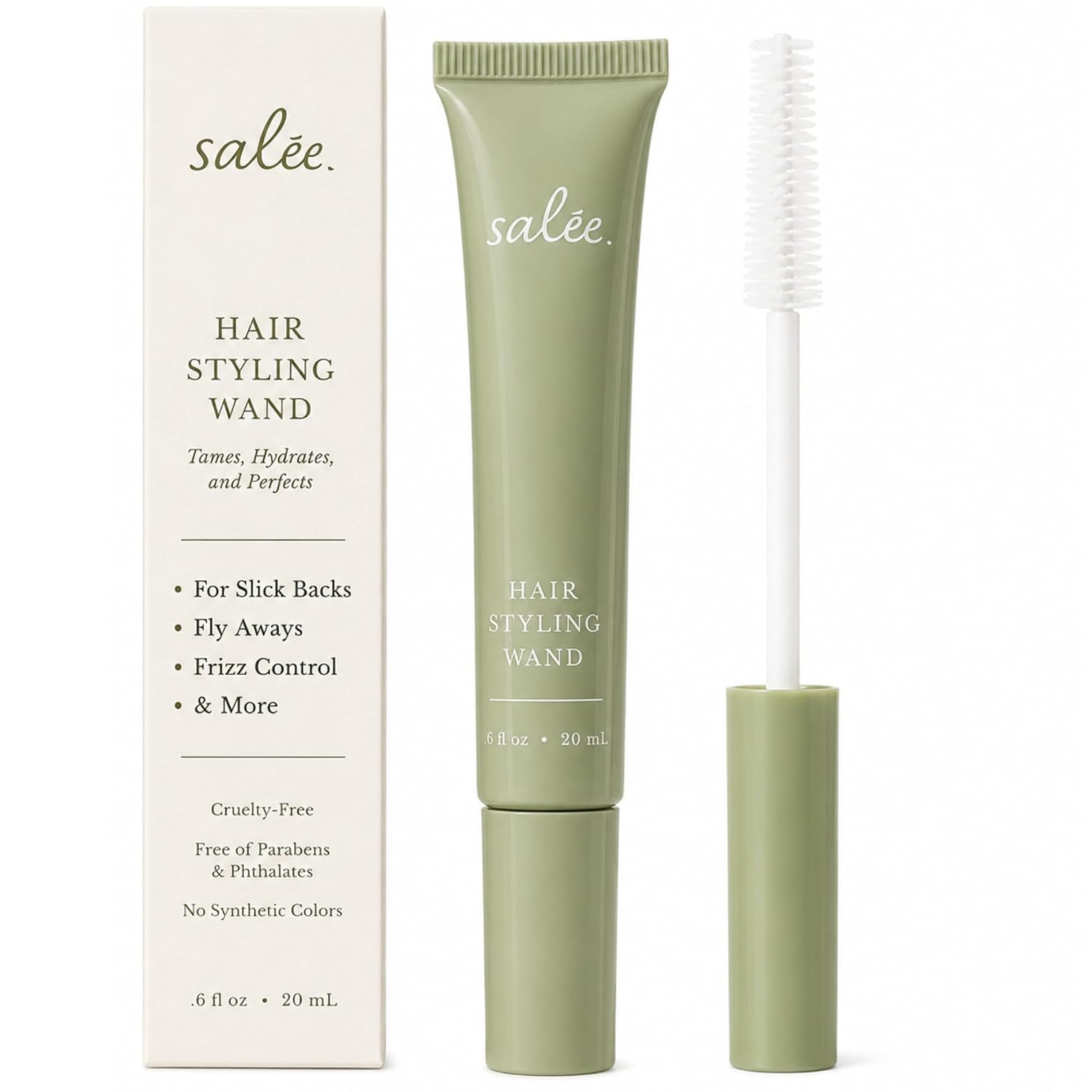 Salée- Slick Back Hair Styling Cream Wand | For Flyaways, Baby Hair, Curls, Frizz Tamer | Amazon (US)