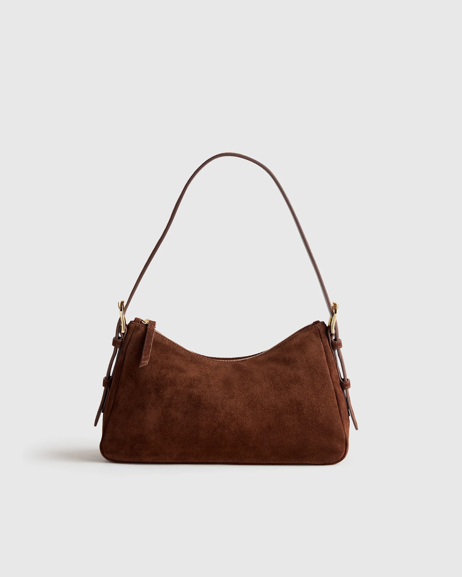 Sutton Suede Small Shoulder Bag | Quince