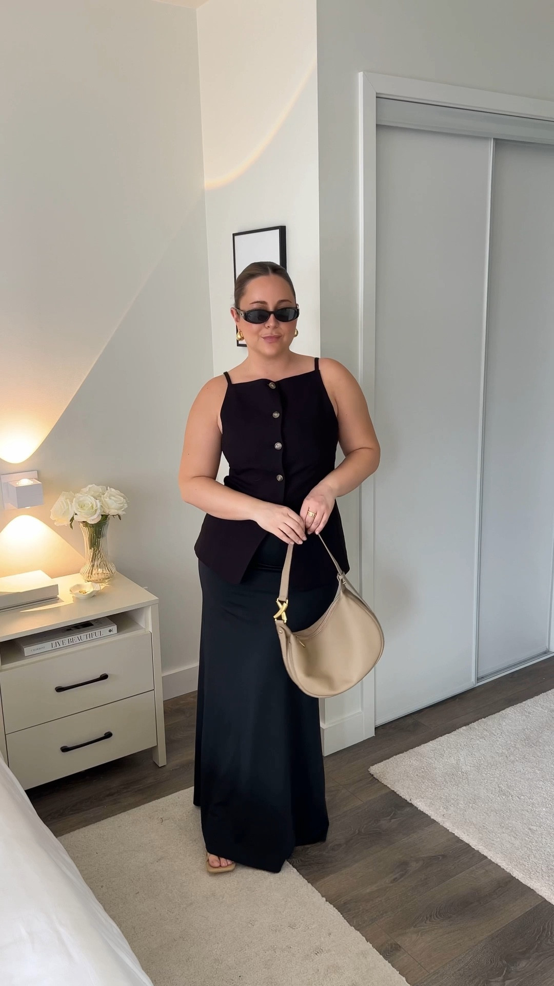 Classy Black Summer Outfit 🖤