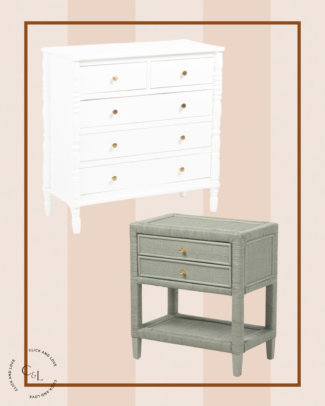 Take a look at these precious nightstands! I love a functional and practical piece that also draws your eye to it. These dressers are 100% show stoppers in any bedroom or living space. Plus they have great drawer space for keeping things organized. 

 #LTKdayinmylife #LTKHome #LTKSaleAlert