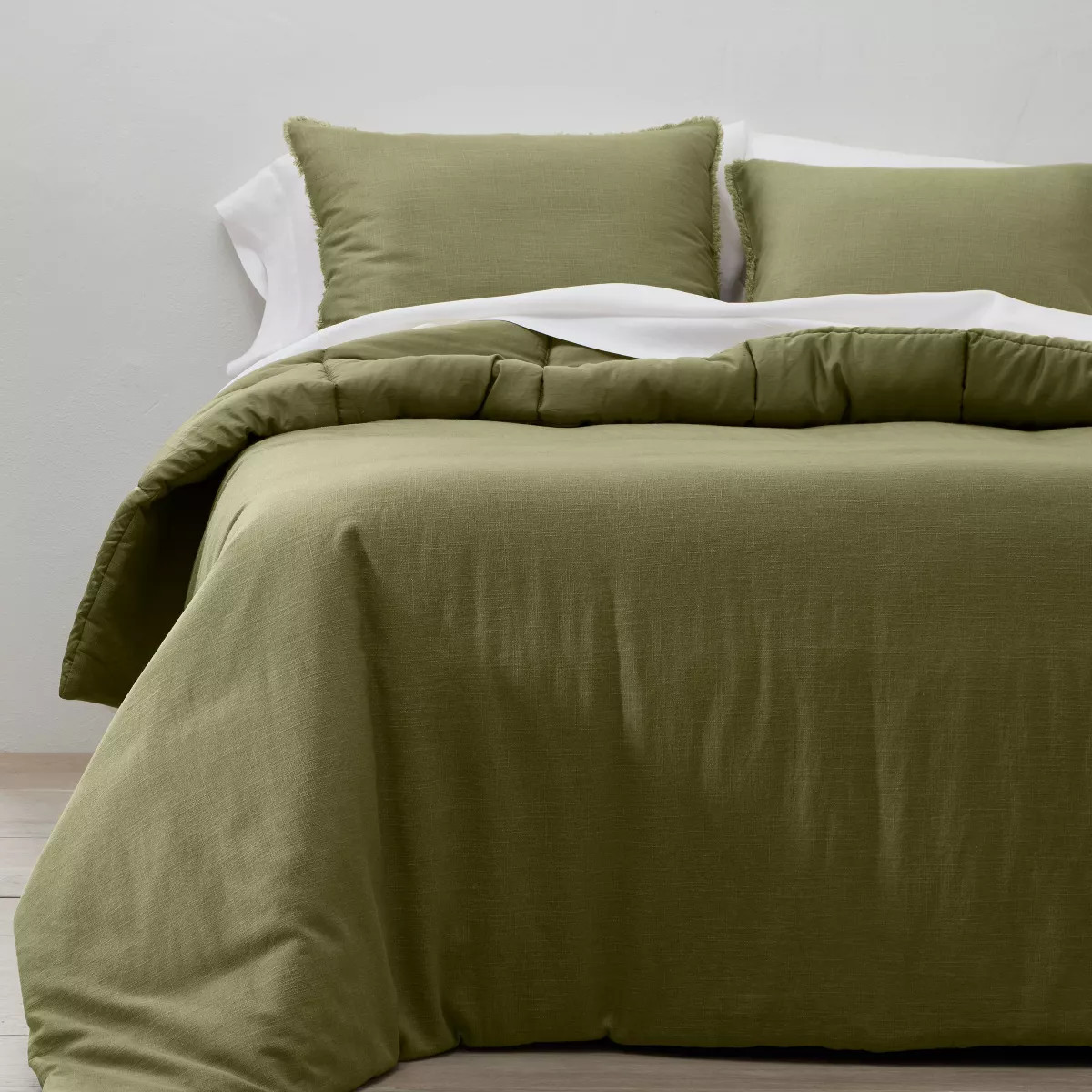 Heavyweight Linen Blend Comforter & Sham Set - Casaluna™ | Target