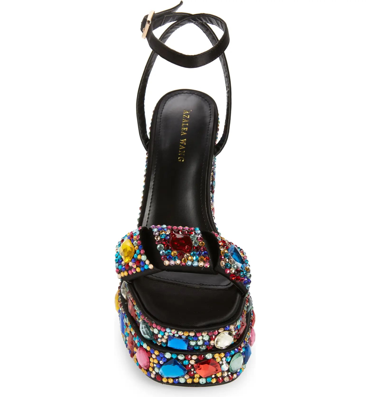 Janette Ankle Strap Crystal Platform Sandal (Women) | Nordstrom