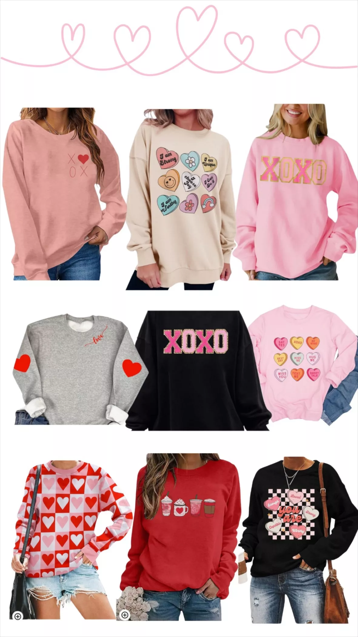 MYHALF Valentines Day Sweatshirt … curated on LTK