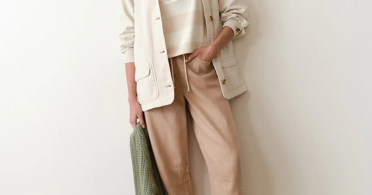 Ella Barrel Leg Pant | Marine Layer