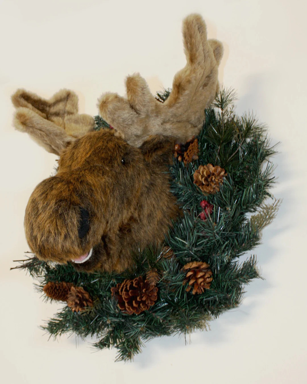 Plush Moose Head mitch Large Wall Mount - Etsy | Etsy (US)