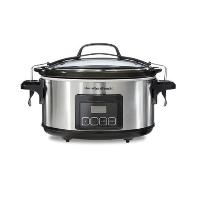 Hamilton Beach Hamilton Beach Programmable Stay or Go 6 Quart Slow Cooker | Walmart (US)