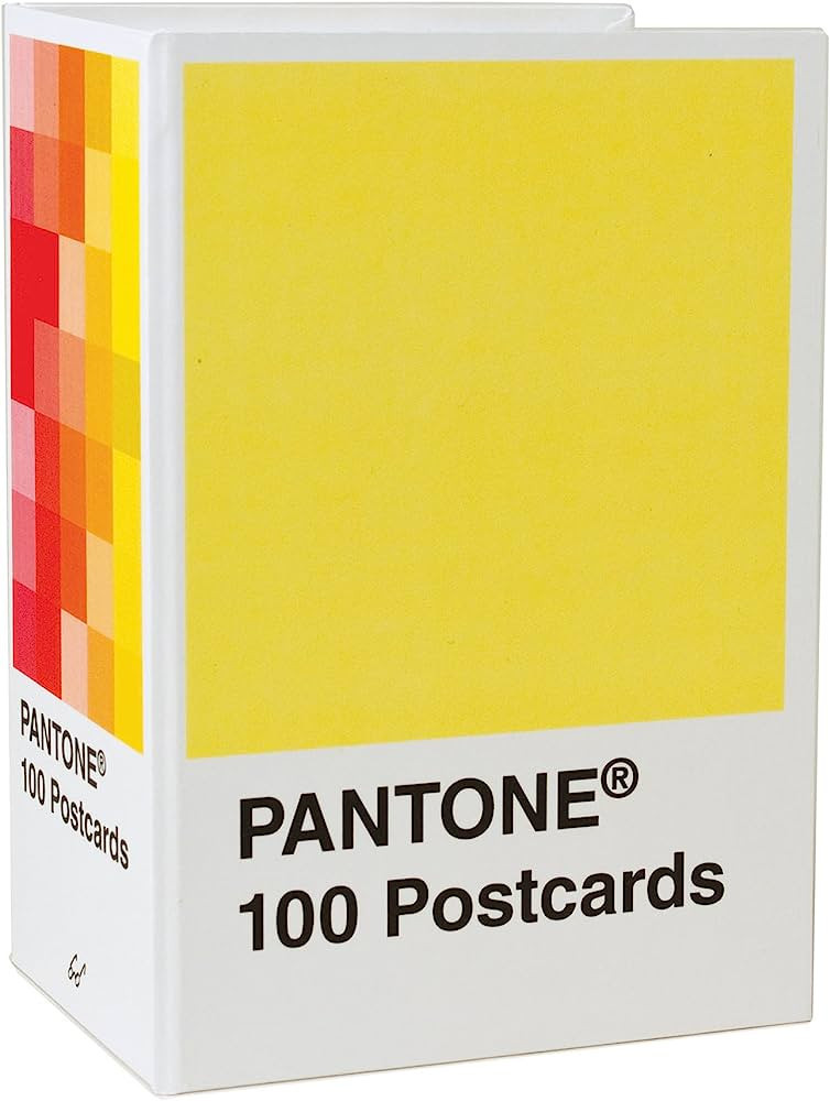 Pantone Postcard Box: 100 Postcards (Pantone Color Chip Card Set, Art Postcards) | Amazon (US)