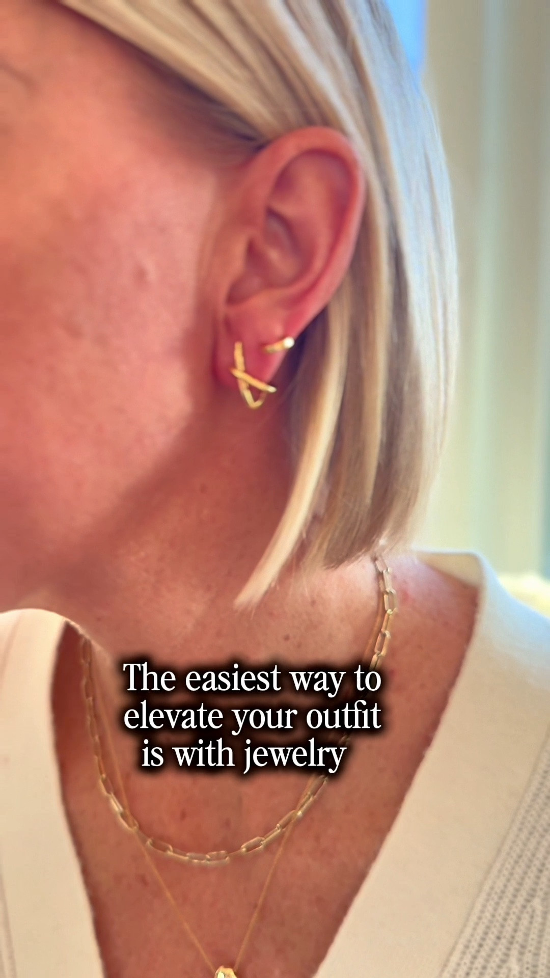 These earrings have been my most requested items!

I love how jewelry like a simple, statement earring, necklace stack or ring can elevate a basic outfit.

These are truly the pieces that I reach for every day for the past several years. They don’t tarnish they look amazing and for the price the quality is incredible. 

@Ana Luisa ￼

#LTKgrwm #LTKOver40 #LTKootd