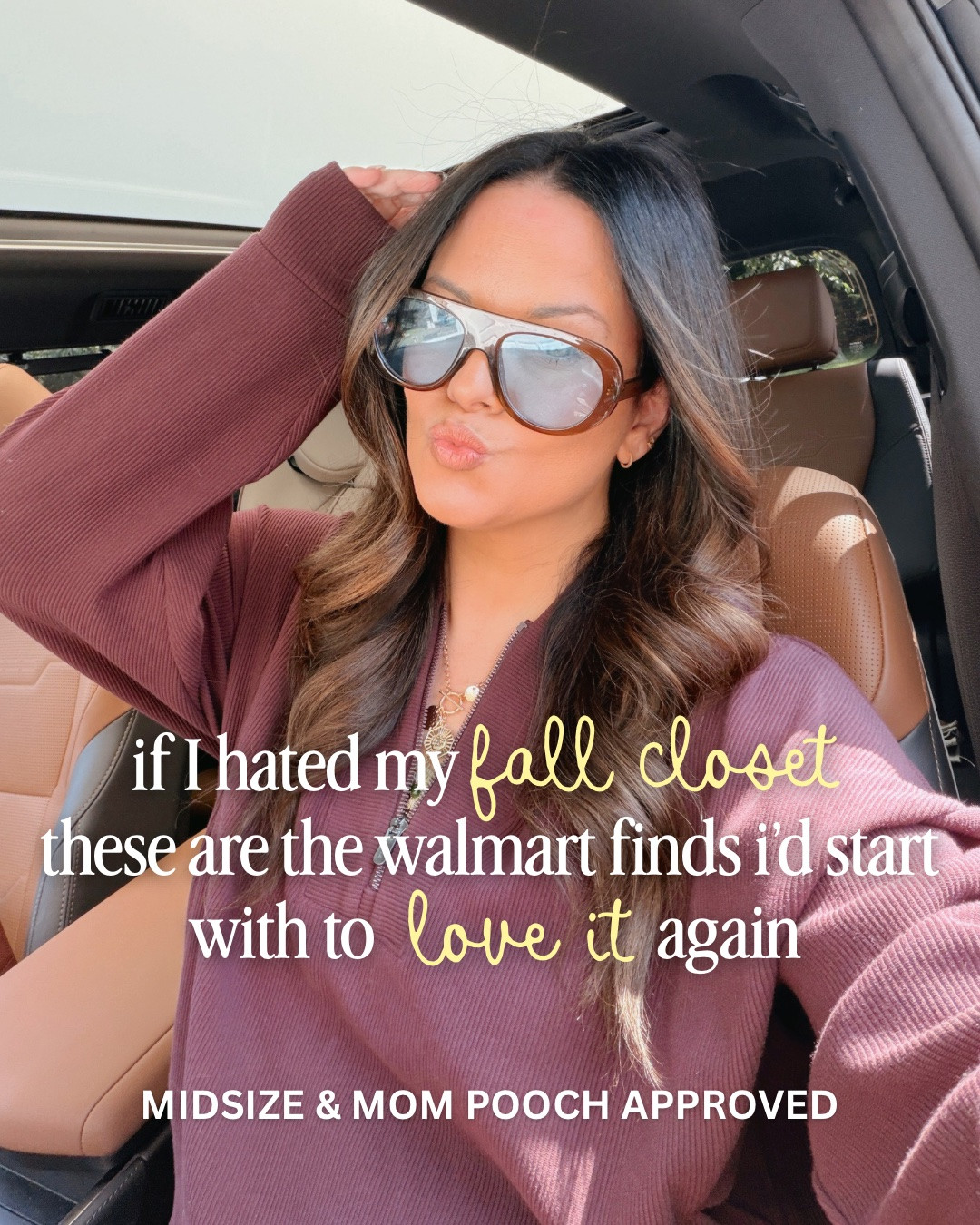 Obsessed with these fall closet staples from @Walmart .. 

wearing a large in most tops and an XL or 14 in bottoms.. sizes up to an XL in the burgundy quarter zip

#LTKxWalmart #LTKMidsize #LTKOver40
