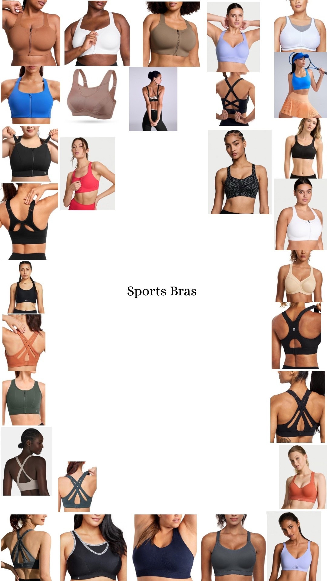 Sports bras for every workout. High impact for no bounce to low impact.

#LTKStyleTip #LTKU #LTKActive
