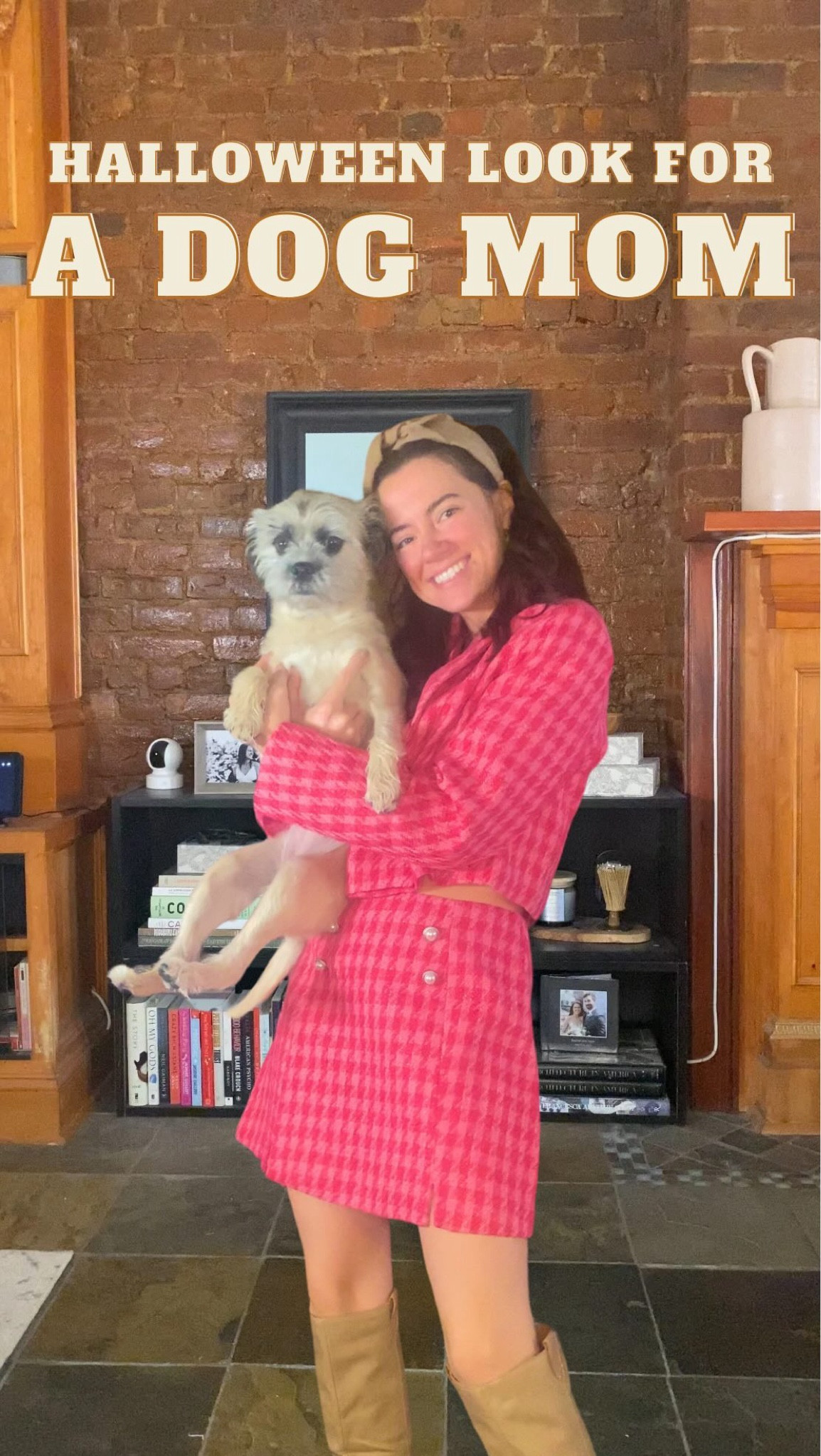 Guess the movie!! “Hi. I’m Elle Woods and this is Bruiser Woods. We’re both Gemini vegetarians.” 

This is the perfect DOG MOM COSTUME!! And the best part is you can wear the outfit other times during the year. It’s not Halloween specific. 

I’m loving this bright pink cropped tweed blazer and skirt set from @cicybell.us ! Made from 100% polyester it is so cute for the office in the spring and summer and for a going to Harvard in the fall 😉IYKYK!

It comes in four other color ways and sizes small to xxl. I’m wearing size small and am 5’4” for reference. 

#LTKHoliday #LTKParties #LTKHalloween