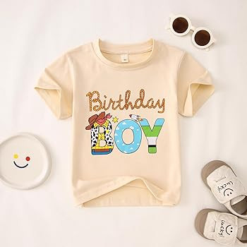 KEKEMI Birthday Boy Shirt Toddler Baby Boys 1st 2nd 3rd 4th 5th 6th Birthday Party T Shirt B-Day ... | Amazon (US)